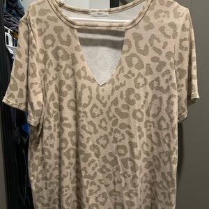 Leopard print shirt